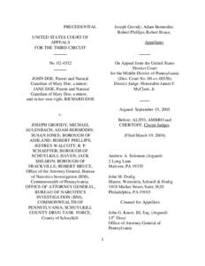 PRECEDENTIAL  Joseph Groody; Adam Bermodin; Robert Phillips; Robert Bruce,  UNITED STATES COURT OF