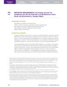 IRS tax forms / Income tax in the United States / Tax evasion / Tax return / Tax form / Foreign Account Tax Compliance Act / Employer Identification Number / Office of the Taxpayer Advocate / Economy of the United States / Taxation in the United States / Internal Revenue Service / Government