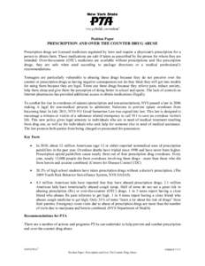 Pharmaceuticals policy / Drugs / Healthcare / Substance abuse / Medical prescription / Over-the-counter drug / Online pharmacy / Prescription medication / Doctor shopping / Medicine / Health / Pharmacology