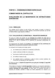 PARTE 6 – CONSIDERACIONES ESPECIALES