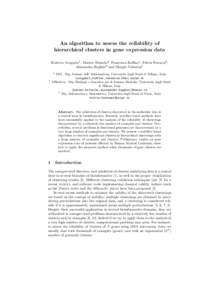 Hierarchical clustering / Computer cluster / Complete-linkage clustering / Single-linkage clustering / Statistics / Cluster analysis / Consensus clustering