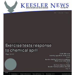 Biloxi /  Mississippi / Keesler Air Force Base / 81st Training Wing / Air Education and Training Command / Military Training Leader / Samuel Reeves Keesler / United States Air Force / Mississippi / United States