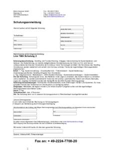 Bluhm Systeme GmbH MaarwegRheinbreitbach Germany  Fon: +