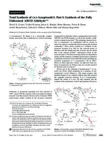 Angewandte  Chemie DOI: anie