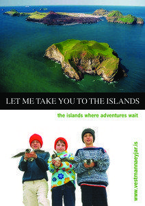 LET ME TAKE YOU TO THE ISLANDS  www.vestmannaeyjar.is