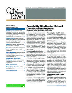 Cityand Town Volume 22, No. 1 January/February[removed]Inside This Issue