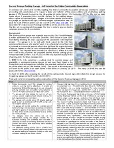 Multi-storey car park / The Glebe / Lansdowne Park redevelopment / Transport / Land transport / Parking