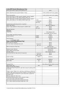 Recreational vehicle / Pilottown /  Louisiana / Water meter / Business / Fee / Pricing / Meter