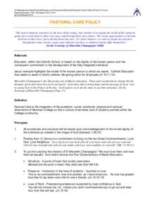 Microsoft Word - A Policy PCare K-12.doc