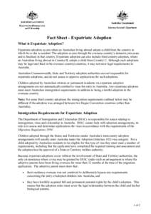 MICAB - updated Expatriate Adotion fact sheet - 3 June 2010