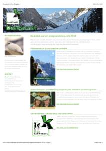 Newsletter 2013, Ausgabe 1  Karwendel Bewohner, 18:23