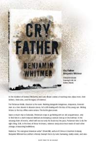 Cry Father Benjamin WhitmerComingGallery Books