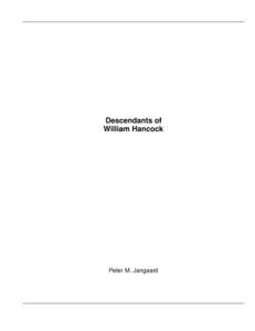 Massachusetts / Geography of England / Menheniot / Hancock / Cornwall