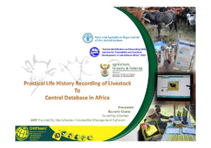 “Animal Identification and Recording (AIR) Systems for Traceability and Livestock  Development  in sub‐Saharan Africa” 2015 DAFF Insurance 