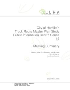 Microsoft Word - Hamilton Truck Route PIC 2 _Jun[removed]2008__Summary Report FINAL.doc