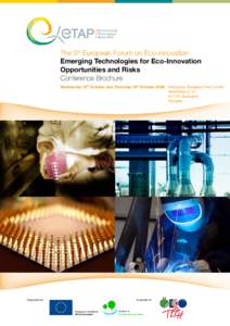 Eco-innovation / Nanotechnology / Emerging technologies / Environmental technology / Impact of nanotechnology / Future Manufacturing Technologies / European Water Partnership / European Institute of Innovation and Technology / Innovation / Technology / Science / Science and technology in Europe