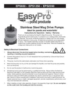 Warranty / Impeller / Matter / Fluid dynamics / Pumps / Contract law