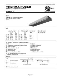 Fm096p401r0907 Submittal Gen ELW