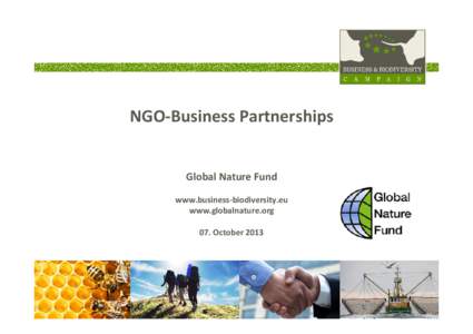 NGO_Business_cooperation_Global_Nature_Fund