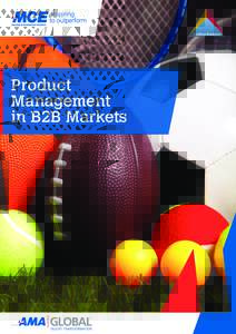 Leading Business  Product Management in B2B Markets