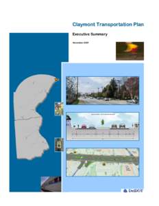 Claymont Transportation Plan Executive Summary November 2003 EXECUTIVE SUMMARY The Vision