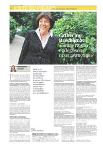 Entre raison et déraison, nous avançons - Catherine Bréchignac - Le Figaro - 28 août 2013