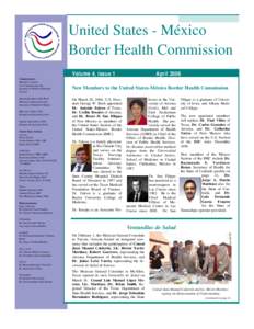 Texas / Health department / Health Initiative of the Americas / Mexico–United States border / El Paso /  Texas / Secretariat of Health / Health minister / Arizona Department of Health Services / Western United States / Geography of the United States / United States Department of Health and Human Services