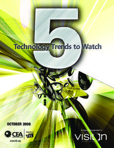 OCTOBER 2008 A Special Supplement to www.CE.org  •	Innovation Continues