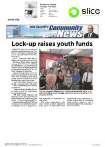 Bunbury Herald Tuesday[removed]Page: Section: Region: Circulation: