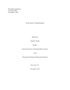 Financial economics / Banking / Bank regulation / Central banks / Financial regulation / Basel III / Basel II / Capital requirement / Basel I / Economics / Systemic risk / Finance