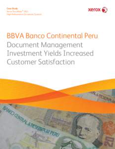 Document management systems / Xerox / Spain / BBVA Compass / Banco Bilbao Vizcaya Argentaria / Economy of Spain / BBVA Banco Continental