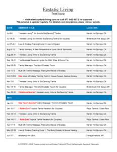 Microsoft Word - 1-Events Calendar 2014.doc