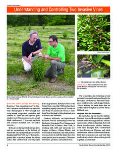 ELIZABETH DRAKE (D2988-1)  Understanding and Controlling Two Invasive Vines JEROMY BIAZZO (D2990-1)