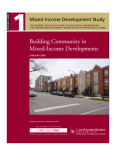 RESEARCH BRIEF  1 Mixed-Income Development Study THE UNIVERSITY OF CHICAGO SCHOOL OF SOCIAL SERVICE ADMINISTRATION