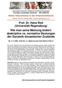 Plakat Rott Innsbruck WS 08