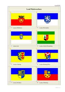 Tafel IX/IV  Land Niedersachsen 1