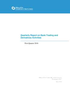 Quarterly Derivatives Report 2016 Q1 Final Report