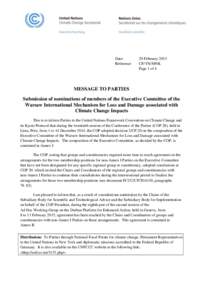 Climate change policy / International relations / Climate change / Kyoto Protocol / Christiana Figueres / United Nations Climate Change Conference / Bali Road Map / United Nations Framework Convention on Climate Change / Carbon finance / Environment