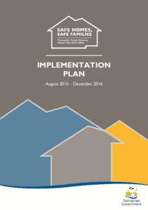 Safe Homes, Safe Families Implementation Plan