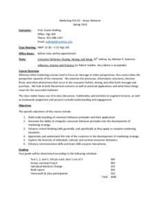 Microsoft Word - DRW - Marketing[removed]Class Syllabus.docx