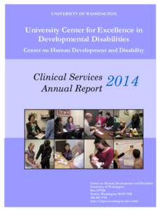 UNIVERSITY OF WASHINGTON  University Center for Excellence in Developmental Disabilities Center on Human Development and Disability