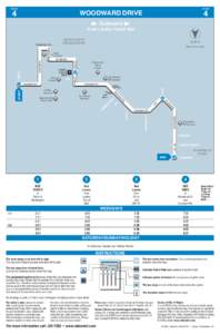 ROUTE  ROUTE WOODWARD DRIVE