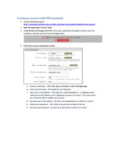 Microsoft Word - Creating an account with FTR Community.docx