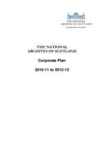 CORPORATE PLAN – PART 1