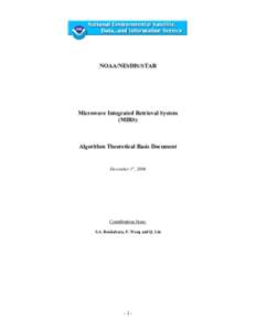 Control theory / Inverse problems / Remote sensing / Optimal estimation / Principal component analysis / Covariance / Data assimilation / Variance / Normal distribution / Statistics / Data analysis / Covariance and correlation