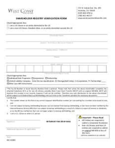 Microsoft Word - Shareholder Registry Verification Form (WC-S005)