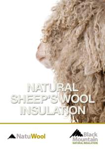 NATURAL SHEEP’S WOOL INSULATION Condensation Control