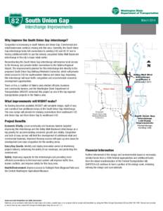 82 South Union Gap  March 2014 Interchange Improvements