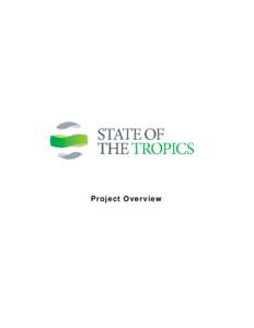 STATE OF THE TROPICS REPORT – PROPOSAL