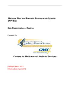 Microsoft Word - NPPES  Data Dissemination - Readme.doc